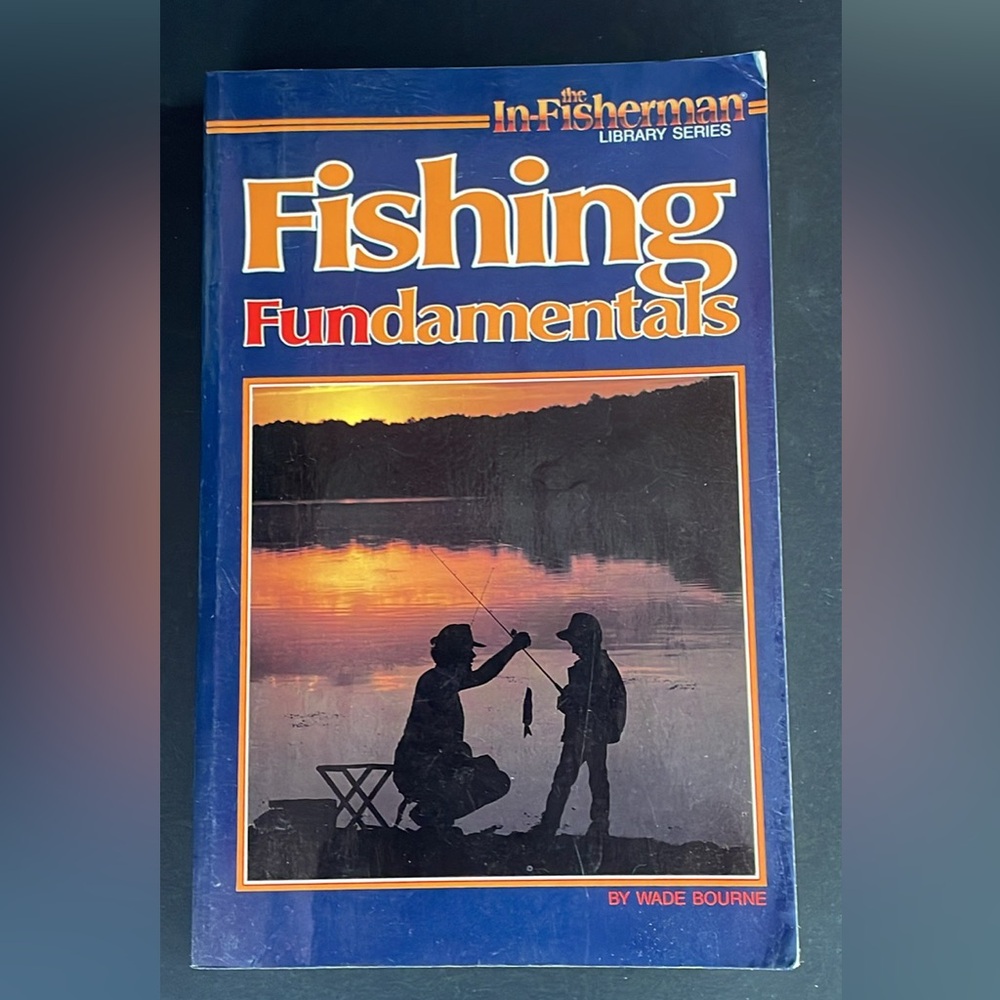 Fishing Fundamentals 1988 Softcover Used Book Wildlife Fisherman Cottage